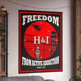 Freedom From Addiction Vertical Posters