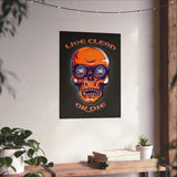 Live Clean Skull Vertical Posters