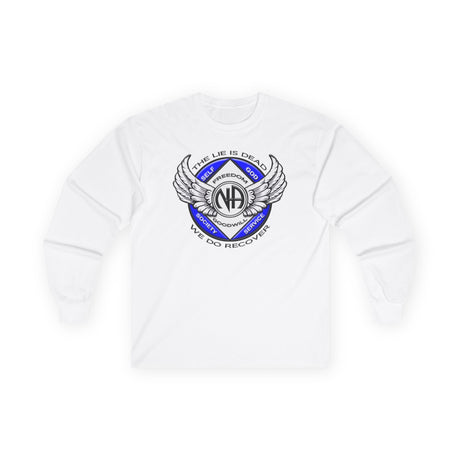 Winged NA Symbol Long Sleeve dtg Tee