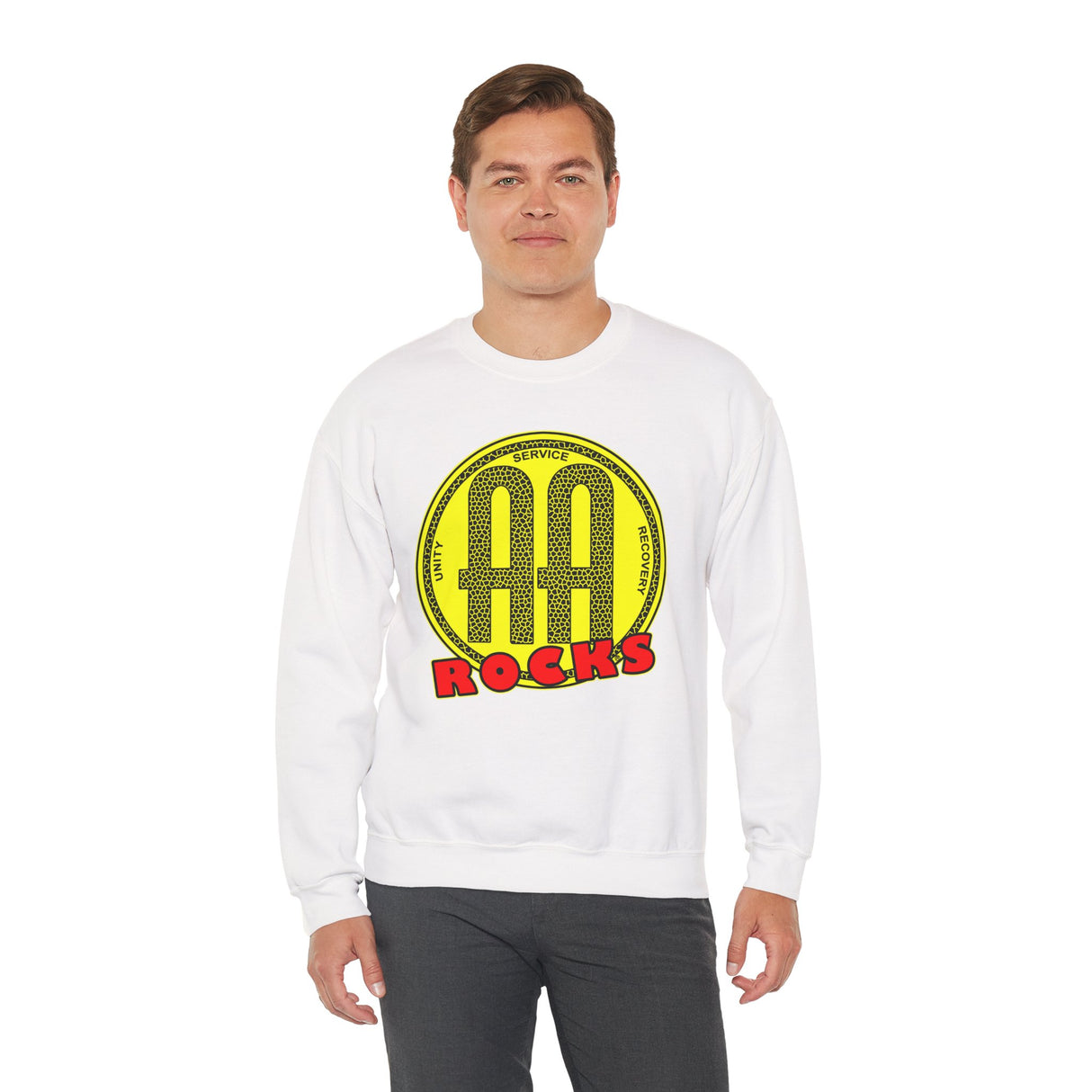 AA Rocks dtg Crewneck Sweatshirt