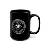 NA Medallion Clean Time 11/15oz Black Mug