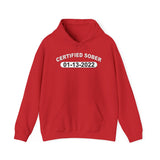 Custom AA Certified Sober Date Hoodie