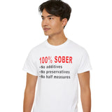 100% Sober dtg Tee