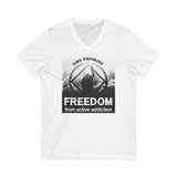 Blessed With Freedom dtg V-Neck Tee