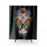 AA Sugar Skull Shower Curtains