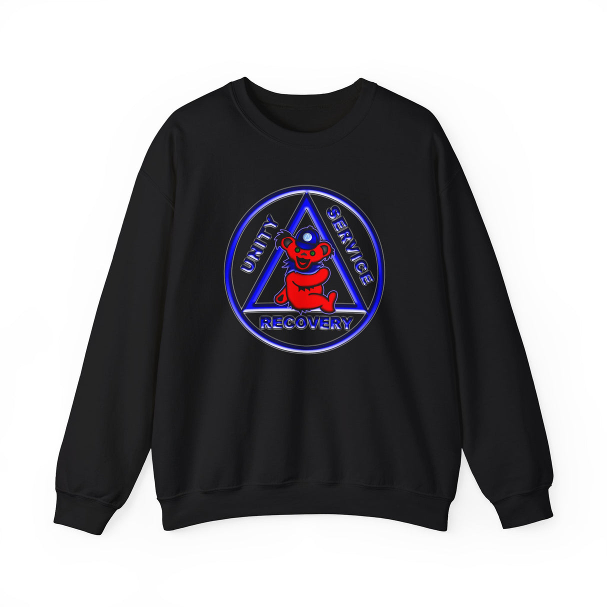 Teddy On AA Symbol dtg Crewneck Sweatshirt