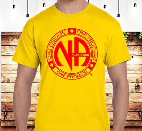 One Disease, One Program Red Custom Tee