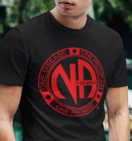 One Disease, One Program Red Custom Tee
