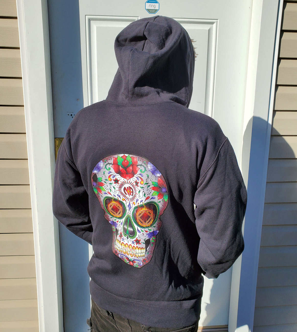 Zip-Up - Sugar Skull Zip-Up Hoodie