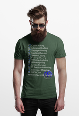 Custom Member Of NA Check List dtg Tee