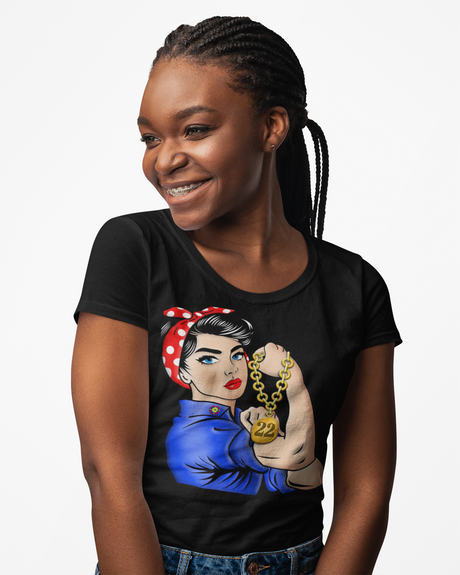 Custom Rosie The Riveter Women's Tee