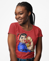 Custom Rosie The Riveter Women's Tee