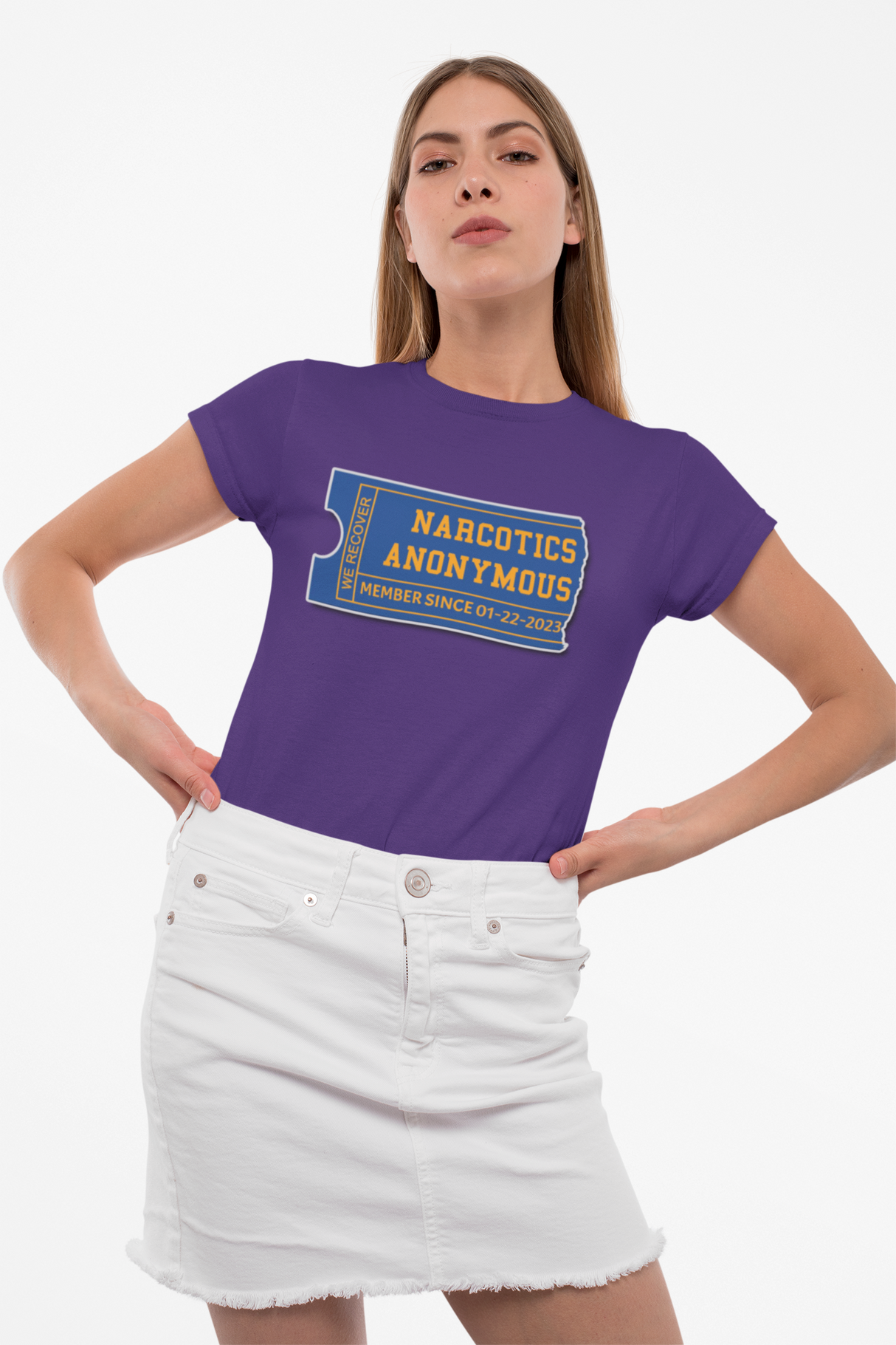 Custom NA Membership Ticket Women's Tee