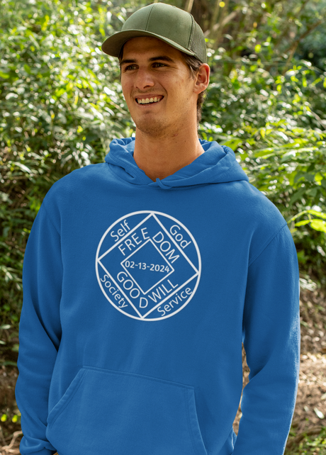 Custom NA Medallion Clean Date Hoodie