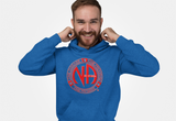 Custom Red One Disease, One Program Hoodie