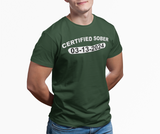 Custom AA Certified Sober Date Unisex Tee