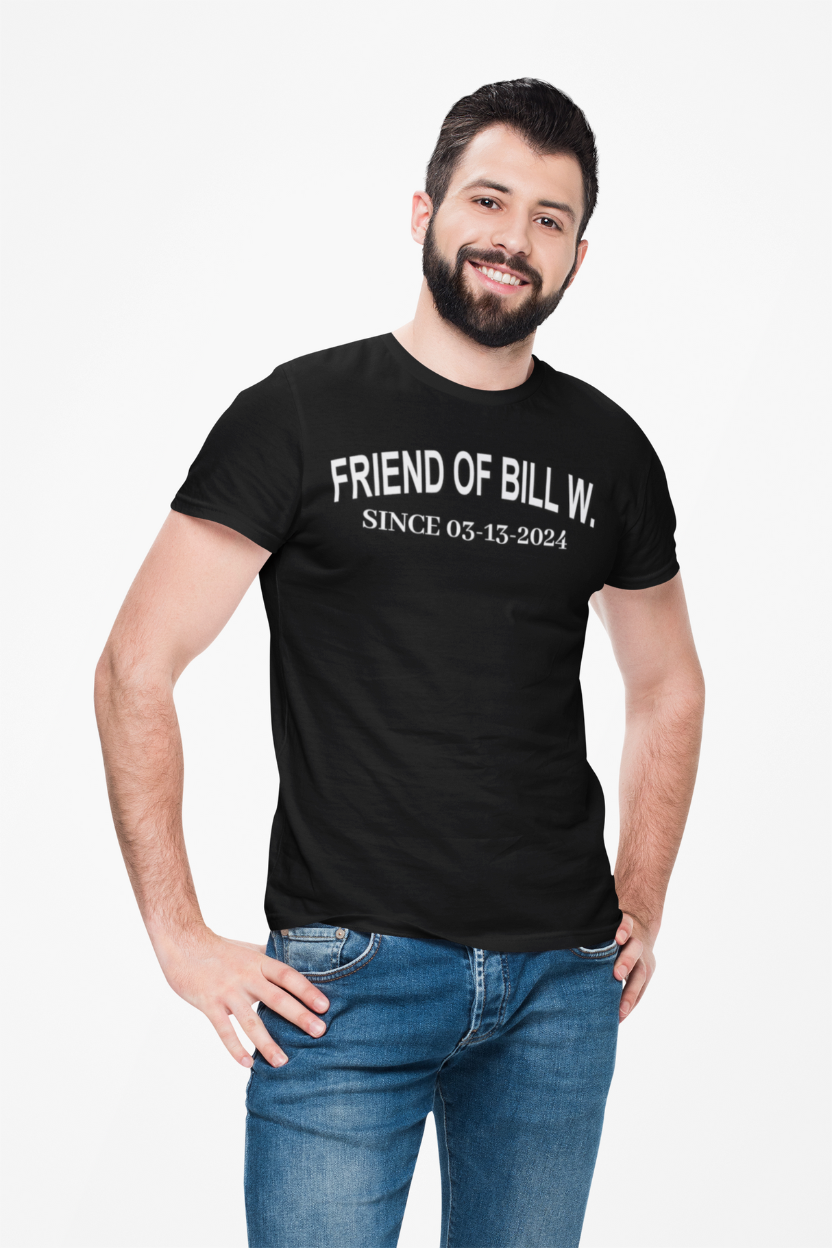 Custom Friend Of Bill W Sober Date Unisex Tee
