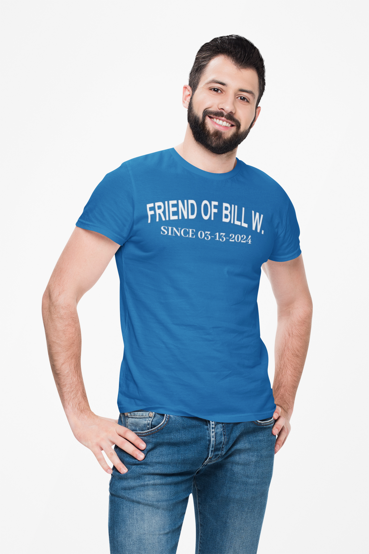 Custom Friend Of Bill W Sober Date Unisex Tee