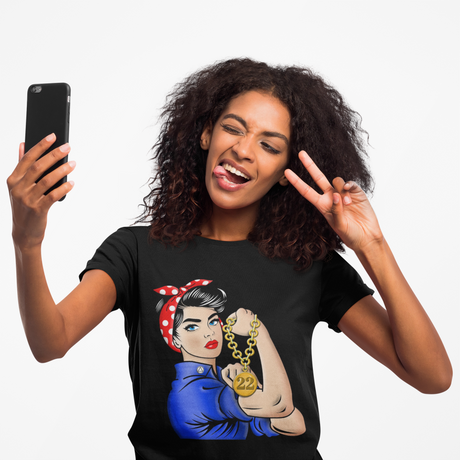 Custom AA Rosie The Riveter Women's Tee