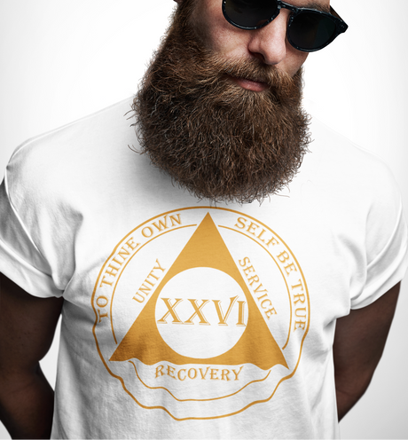 Custom AA Medallion Unisex dtg Tee