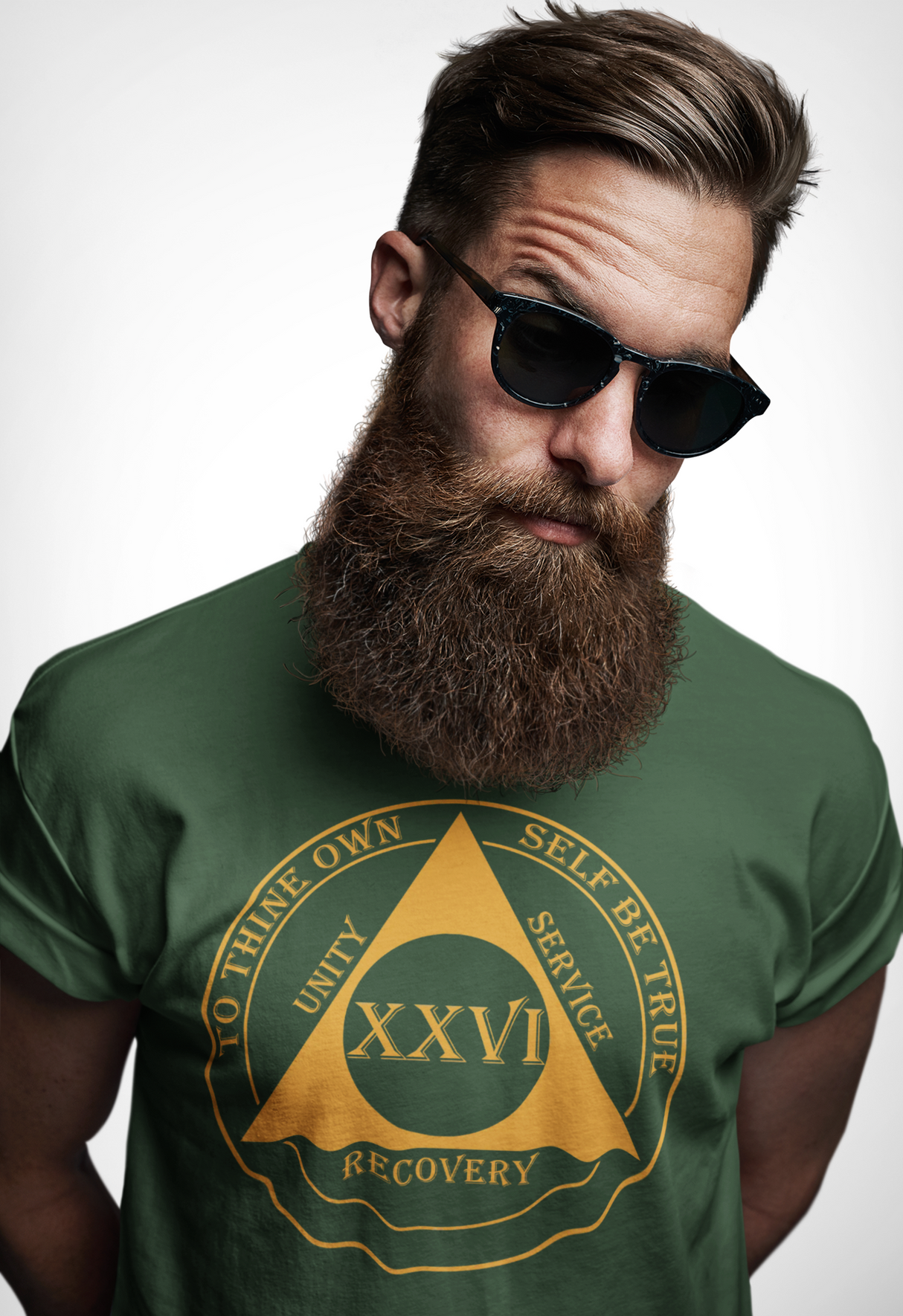 Custom AA Medallion Unisex dtg Tee