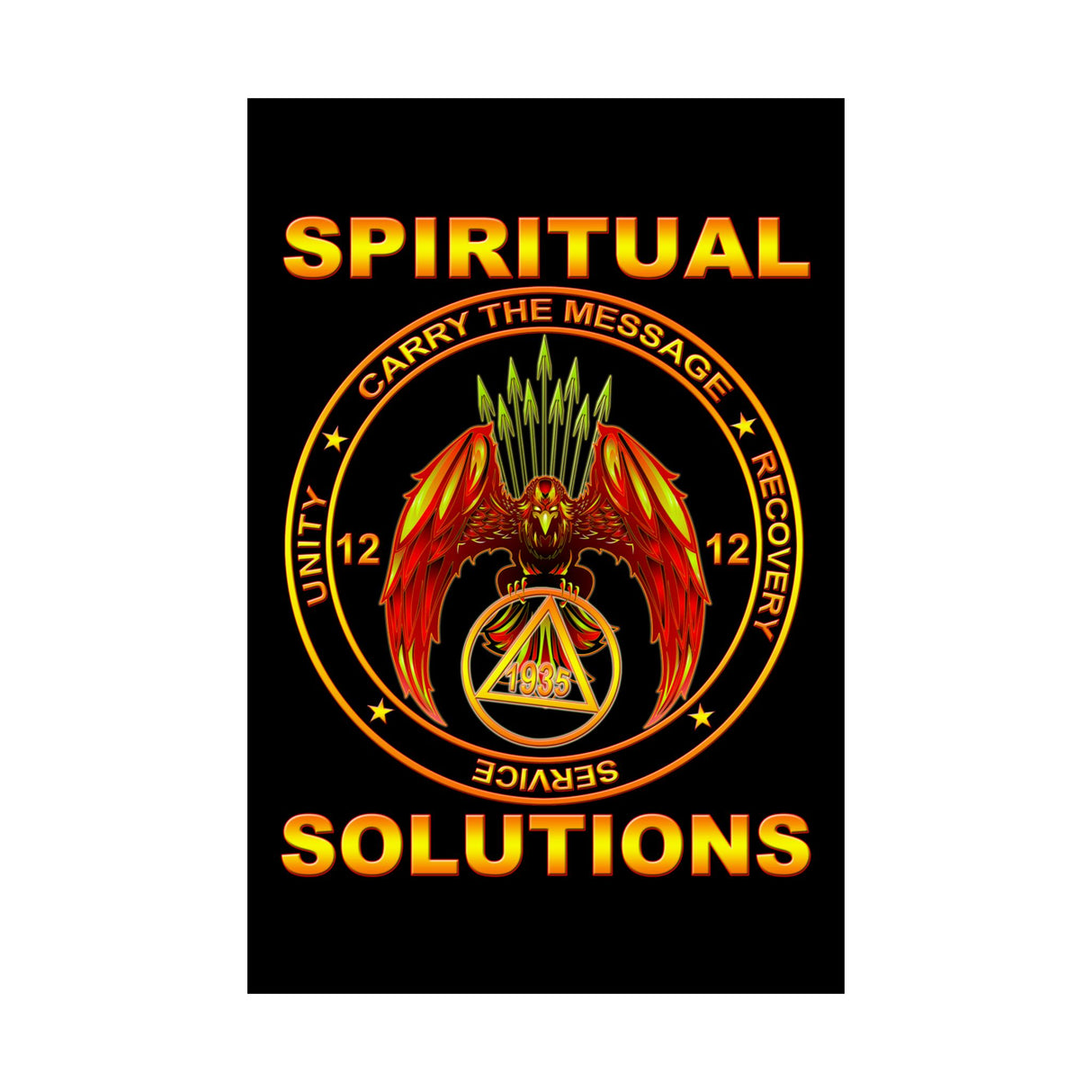 AA- Spiritual Solutions Vertical Posters