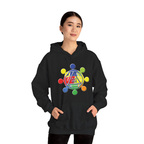 Circle Of Love AA dtg Hoodie