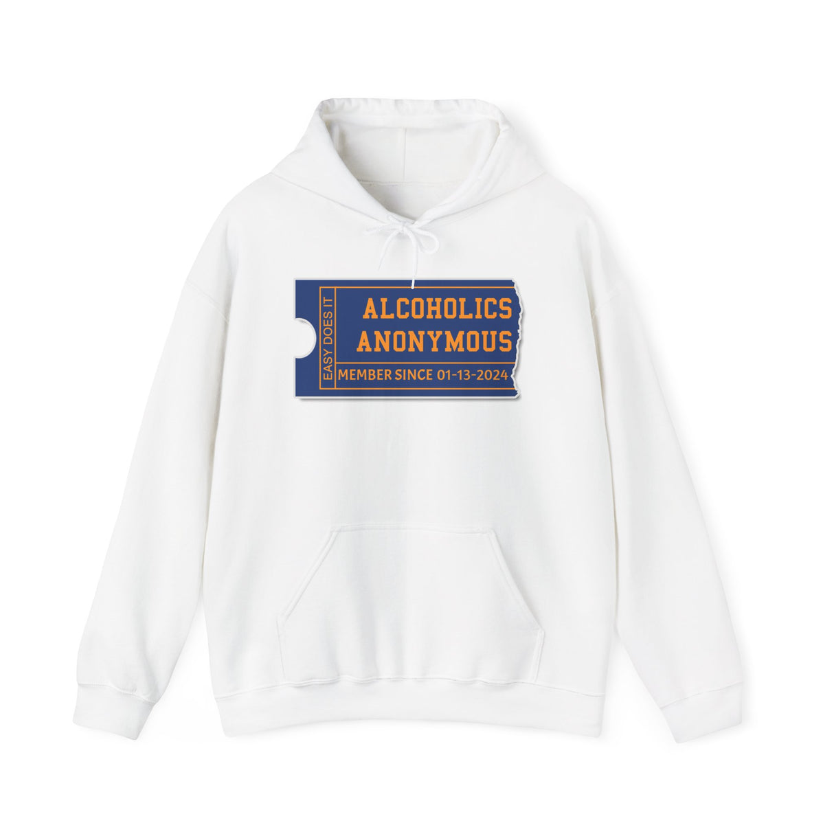 Custom AA Membership Ticket  Hoodie