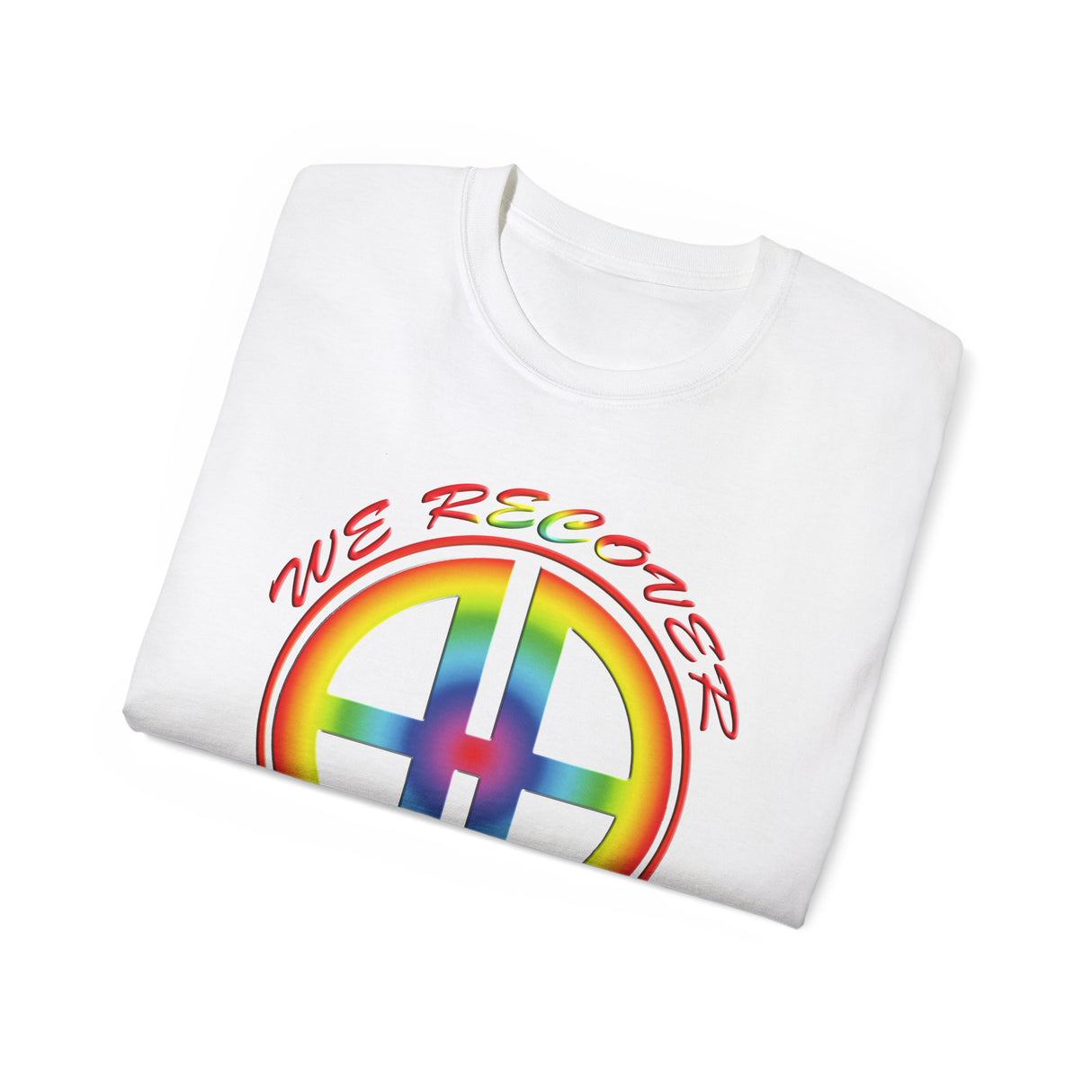 AA- We Recover Rainbow -  dtg Tee