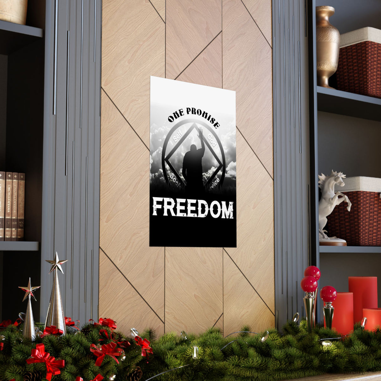 Blessed With Freedom Vertical Posters