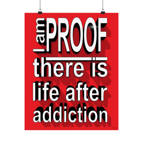 I Am Living Proof - Custom BG Posters