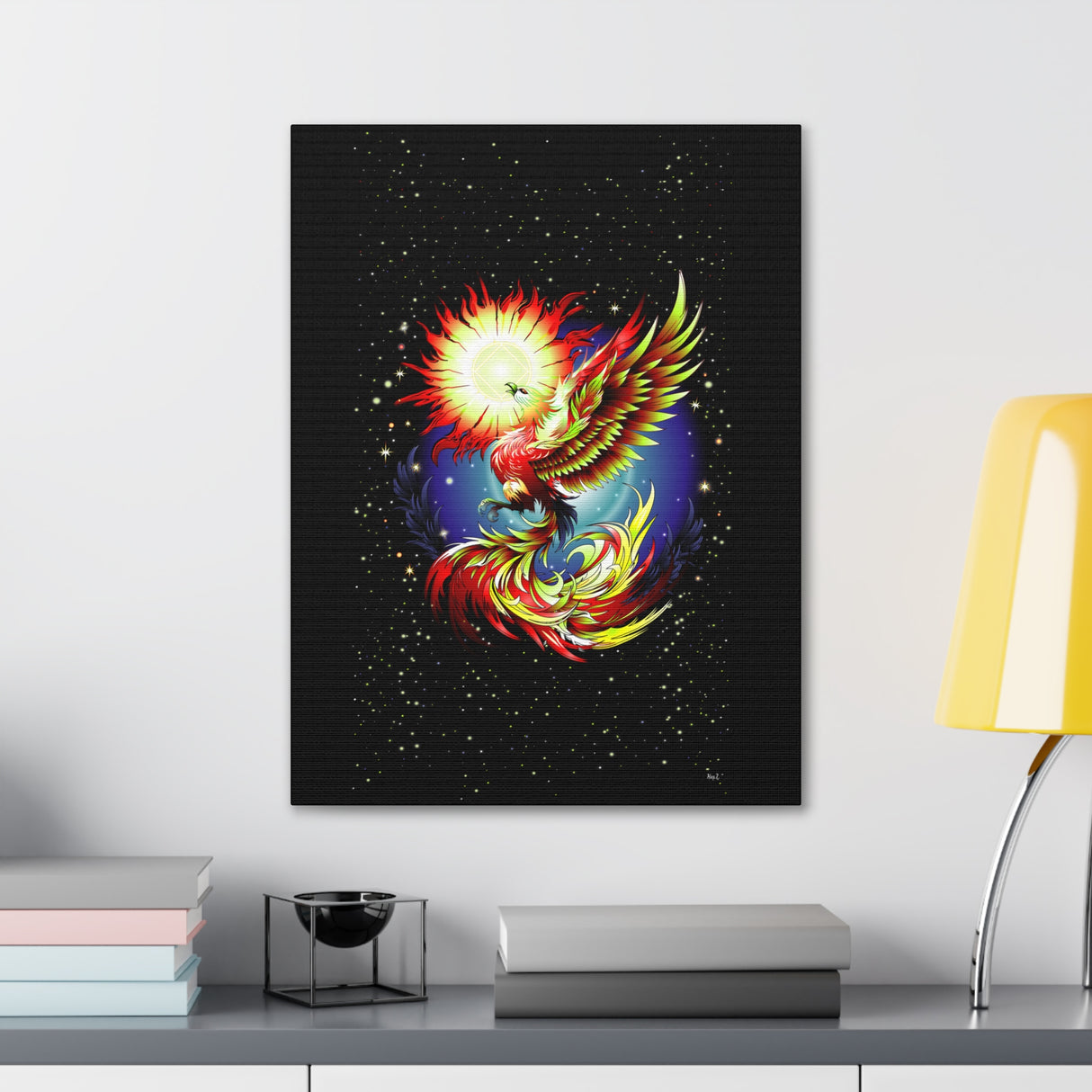 Pheonix Rising Canvas Gallery Wraps