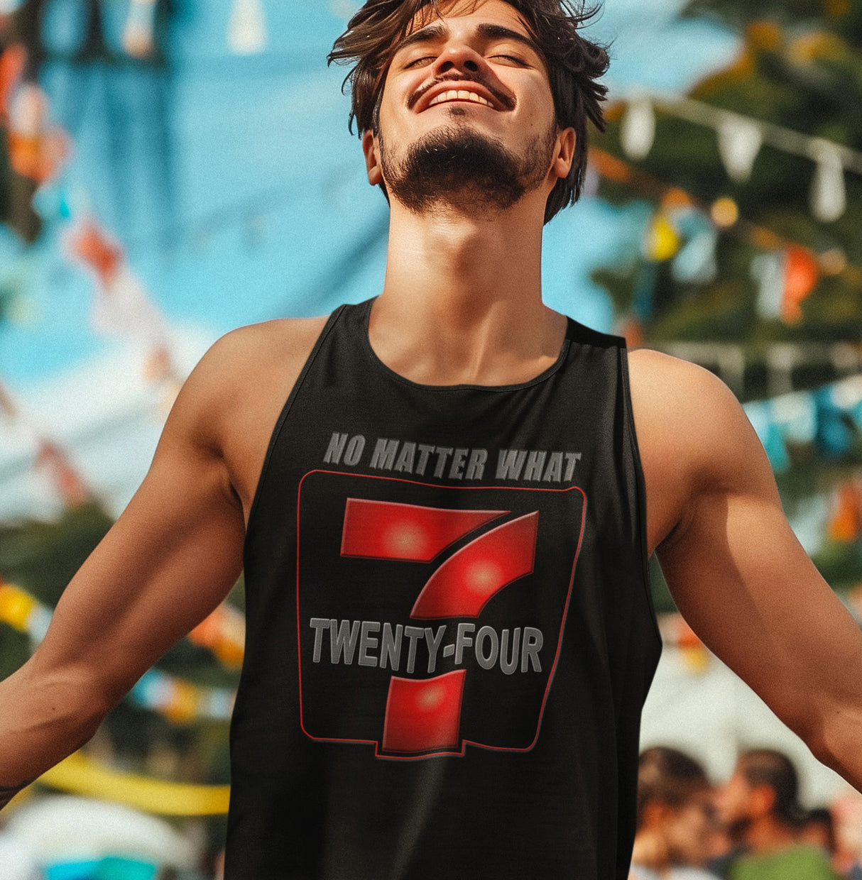 24/7 No Matter What AA / NA dtg Tank Top