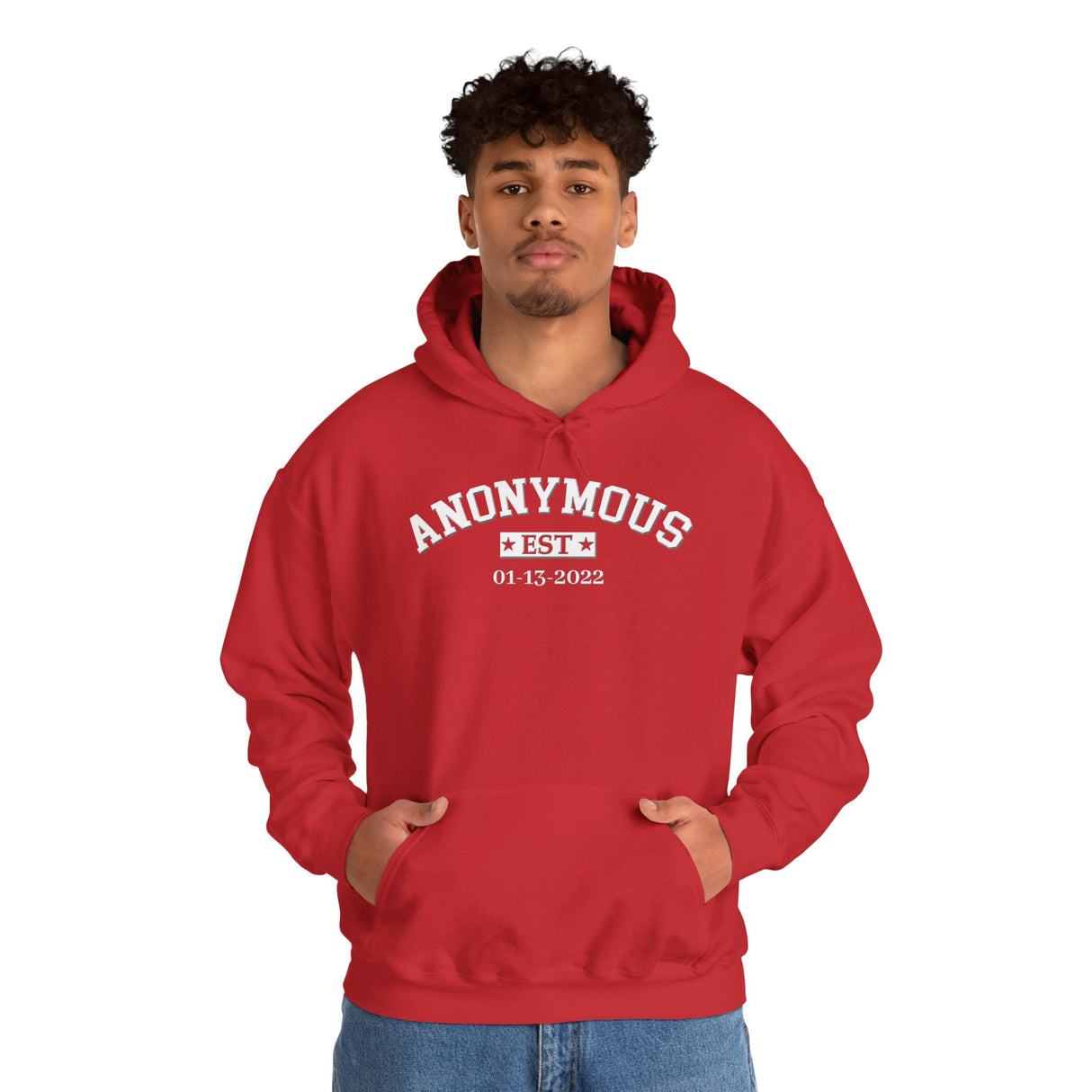 Custom Anonymous Est Clean Date Hoodie
