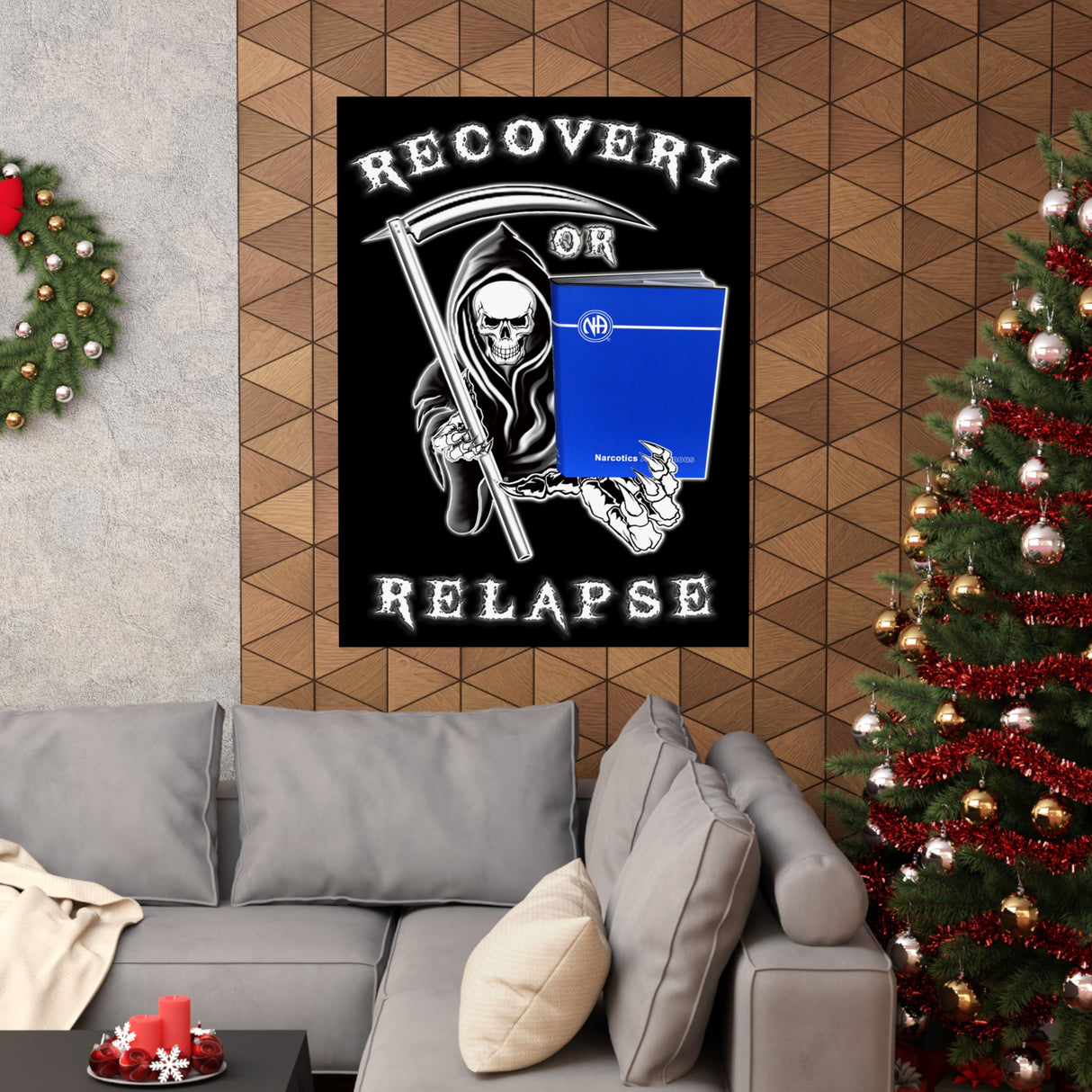 Recovery Or Relapse Vertical Posters