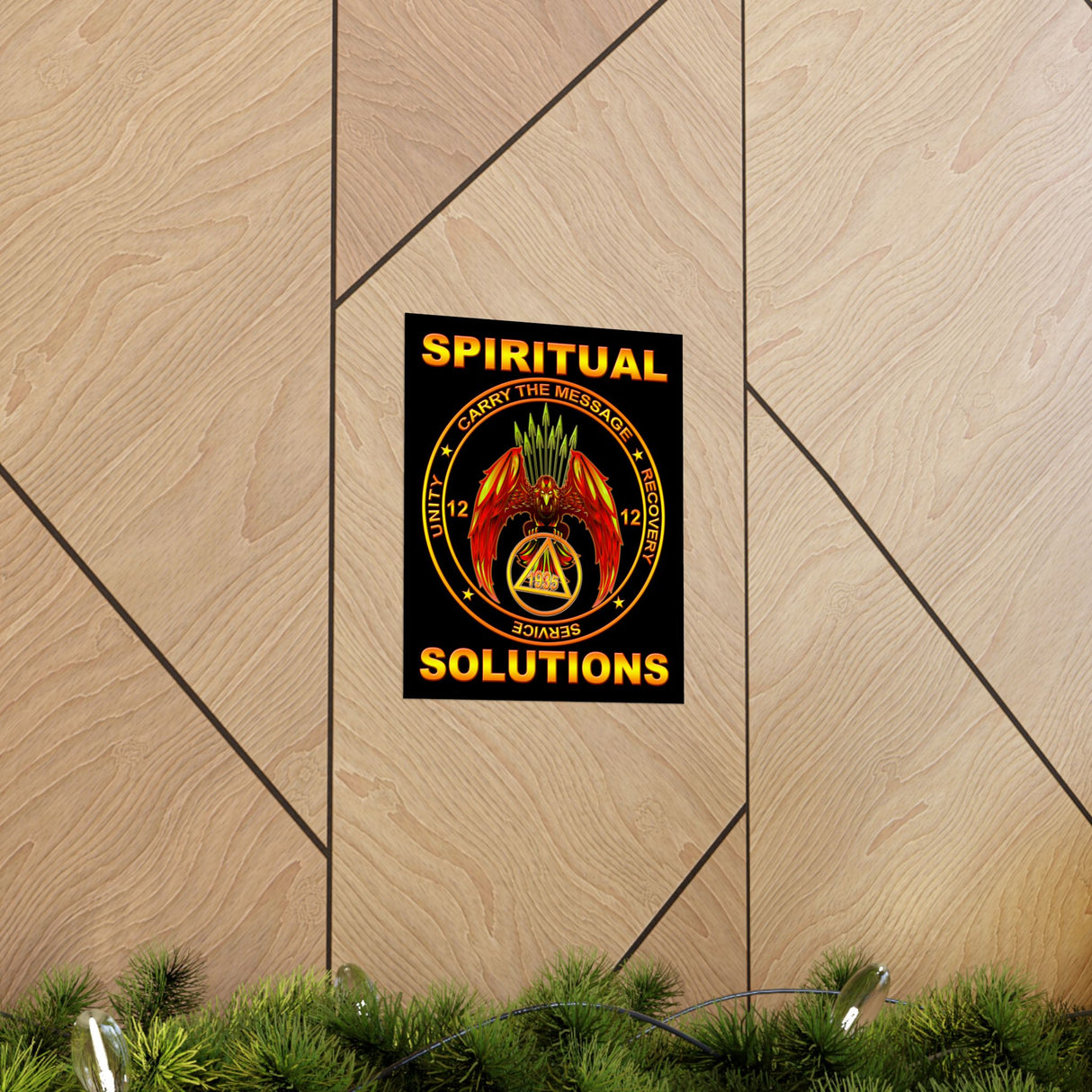 AA- Spiritual Solutions Vertical Posters