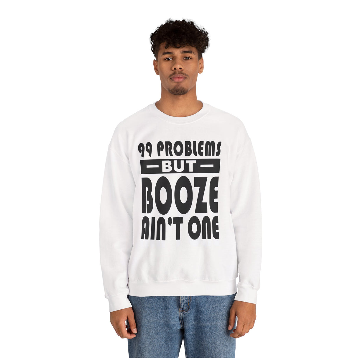 AA 99 Problems dtg Crewneck Sweatshirt