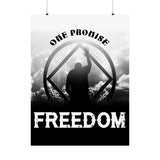 Blessded With Freedom Vertical Posters