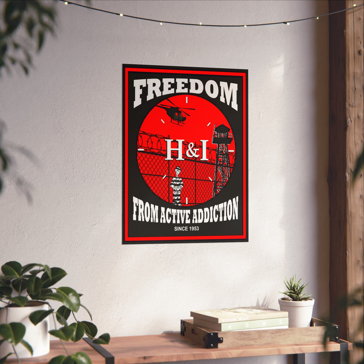 Freedom From Addiction Vertical Posters