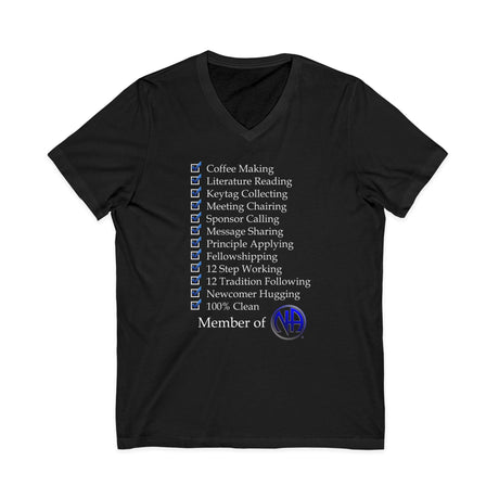 Member Of NA dtg V-Neck Tee