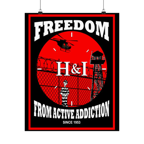 Freedom From Addiction Vertical Posters