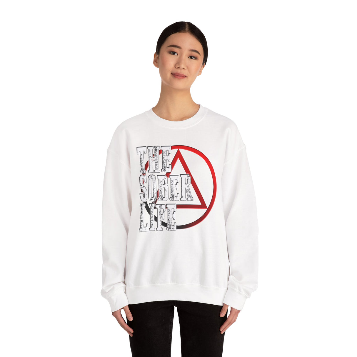 The Sober Life dtg Crewneck Sweatshirt