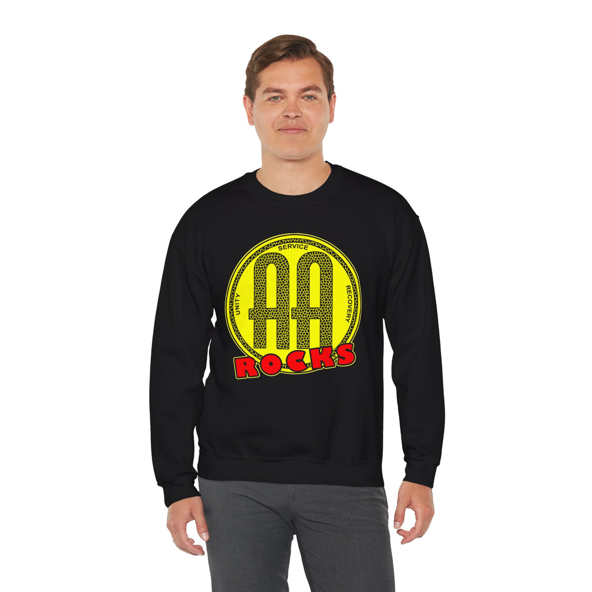 AA Rocks dtg Crewneck Sweatshirt