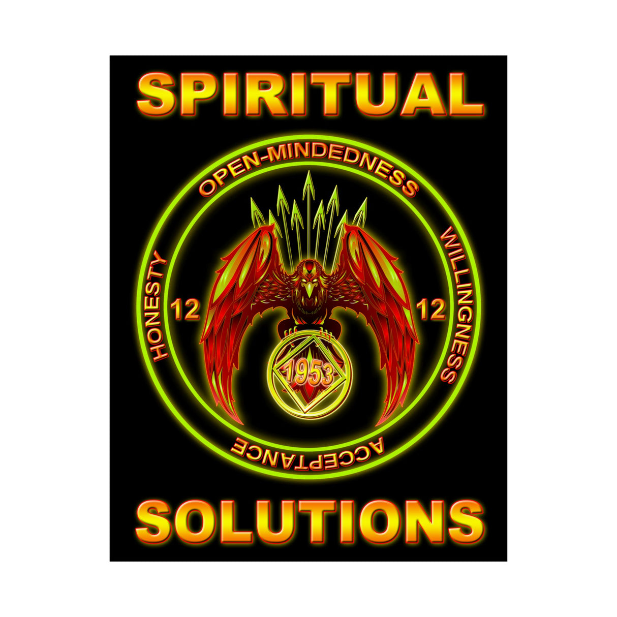 Spiritual Solutions  Vertical Posters