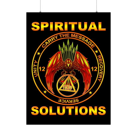 AA- Spiritual Solutions Vertical Posters