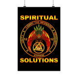 AA- Spiritual Solutions Vertical Posters