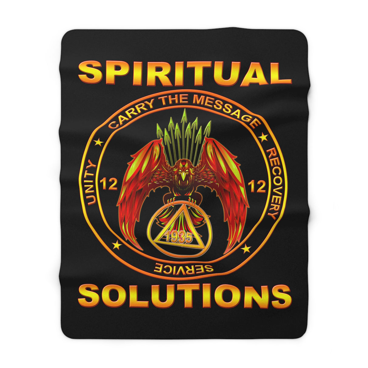 AA Spiritual Solutions Fleece Blanket