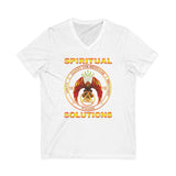 Spiritual Solution V.2 AA V-Neck Tee