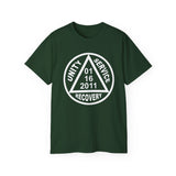 Custom Sober Date AA Symbol Unisex Tee