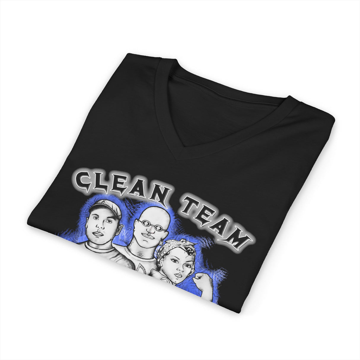 Clean Team Mulisha dtg V-Neck Tee